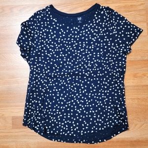 XL GAP Easy T floral tee with shirt pocket